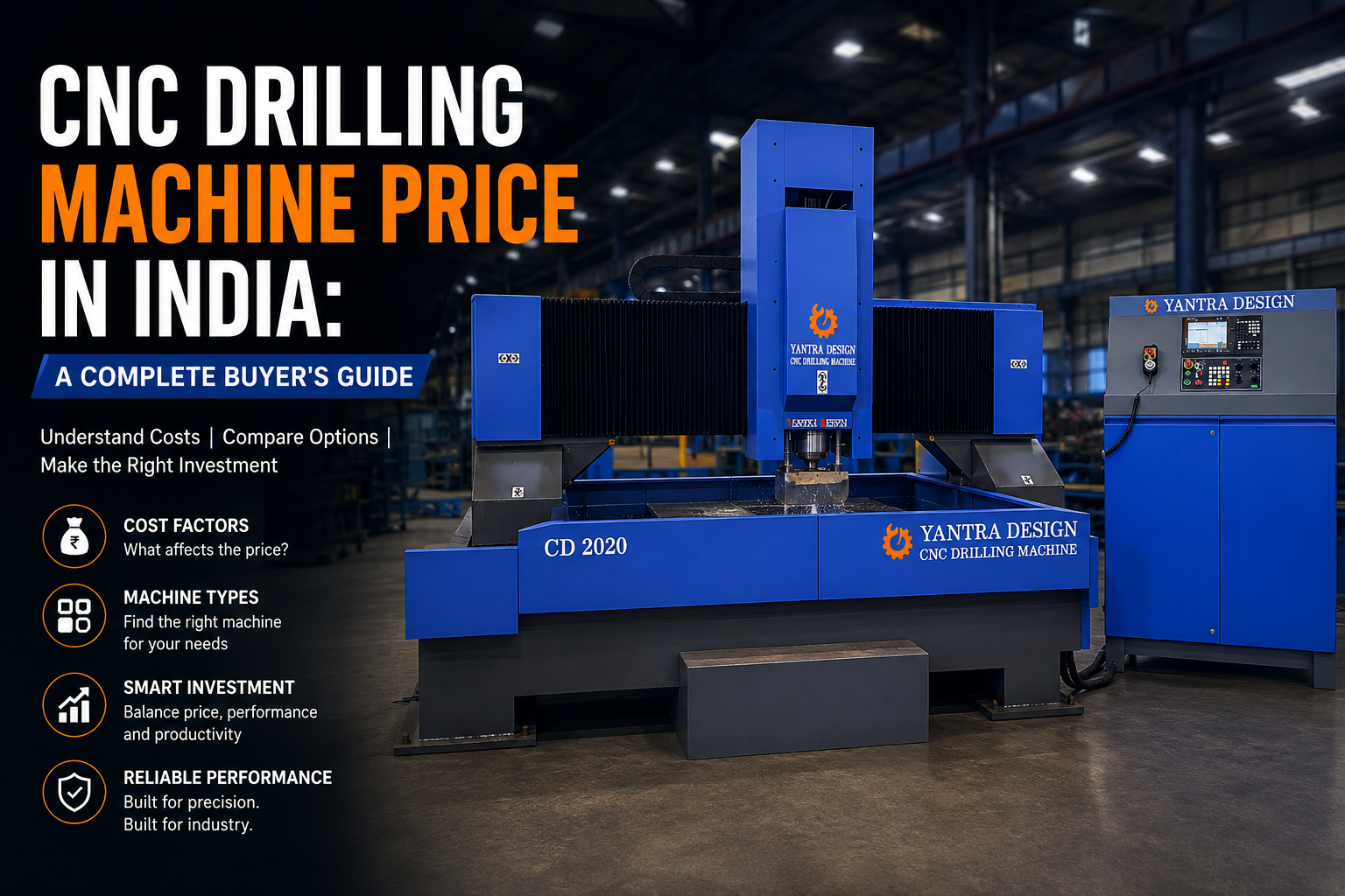 CNC Drilling Machine Price in India: A Complete Buyer's Guide