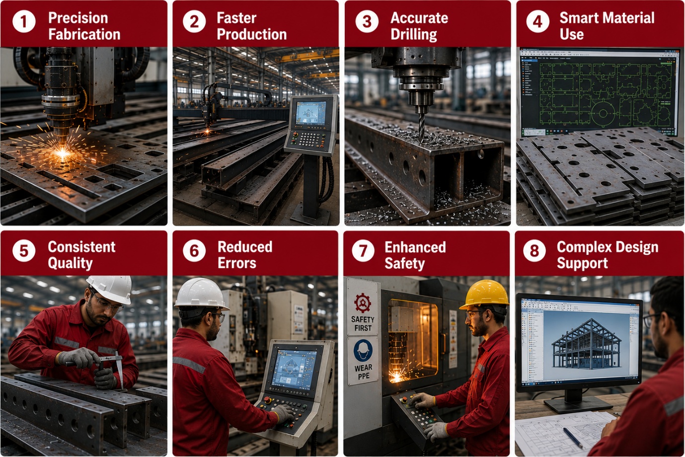 CNC Machine Steel Fabrication