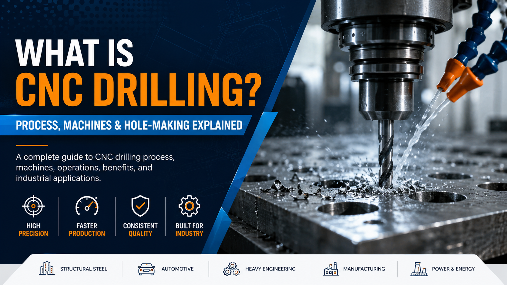 What is CNC Drilling? Process, Machines, and Hole-Making Explained